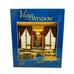 RoseArt View Through the Windows Les Deux Fenetres 550 Piece Jigsaw Puzzle